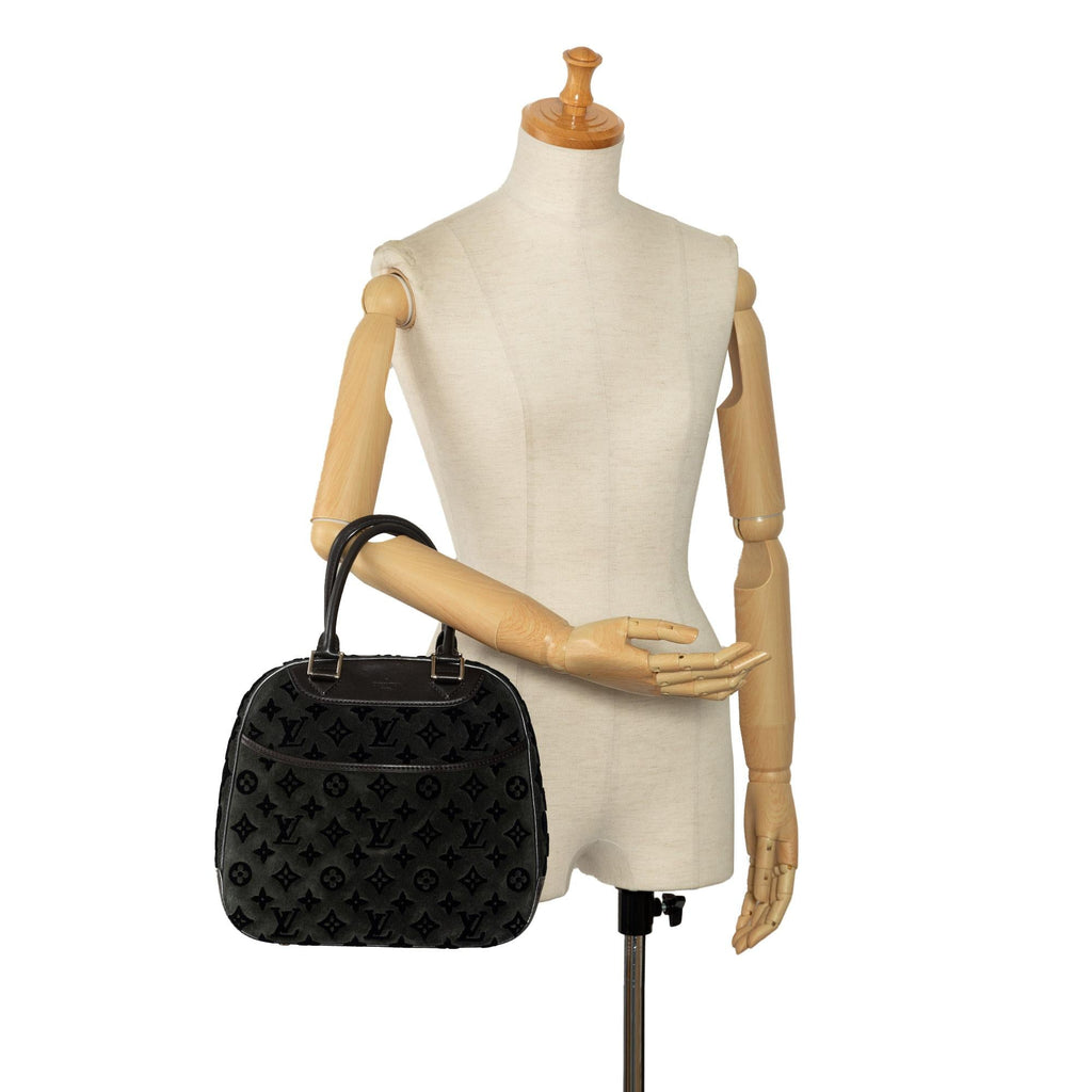 Louis Vuitton Monogram Tuffetage Deauville Cube (SHG-Sl2ruG)