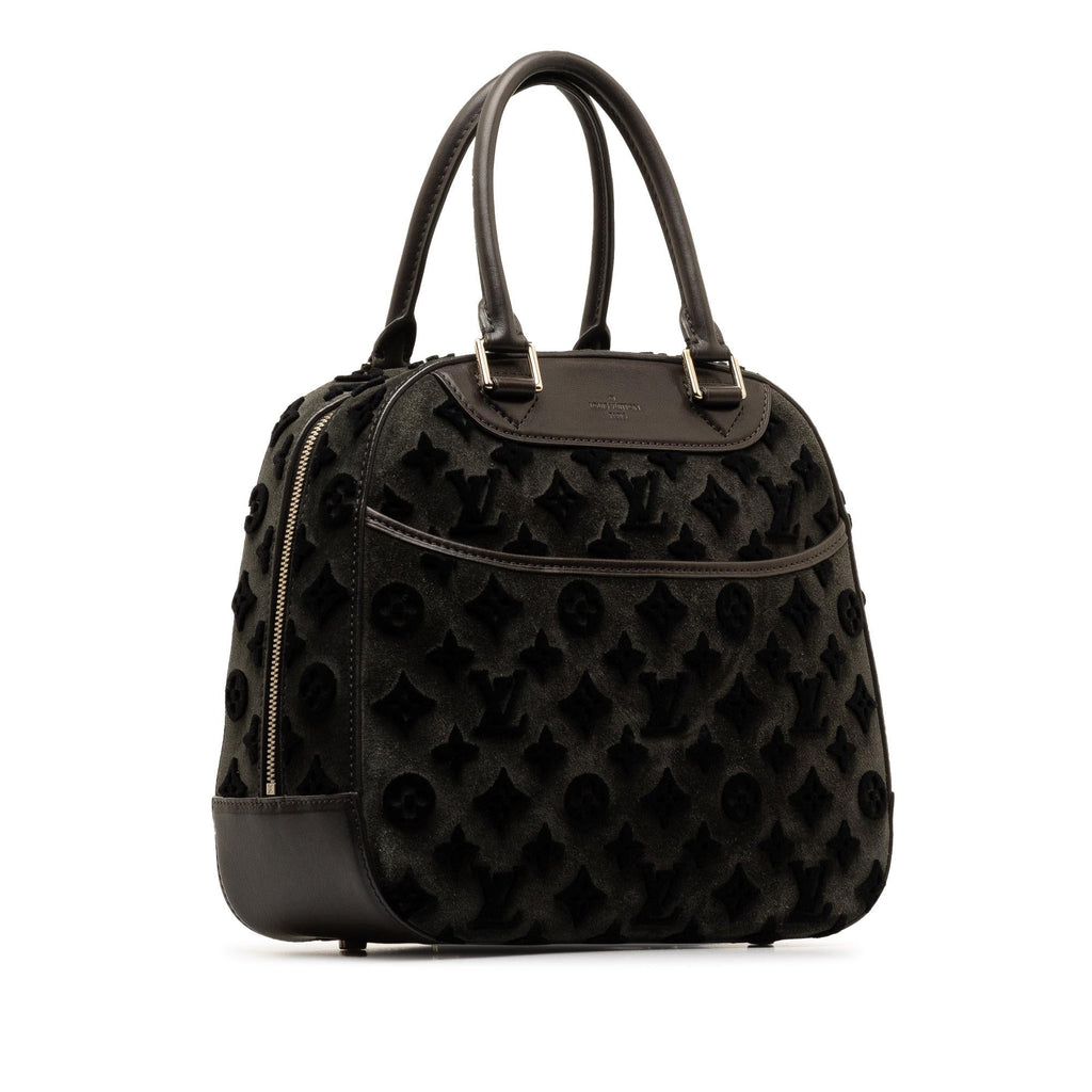 Louis Vuitton Monogram Tuffetage Deauville Cube (SHG-Sl2ruG)