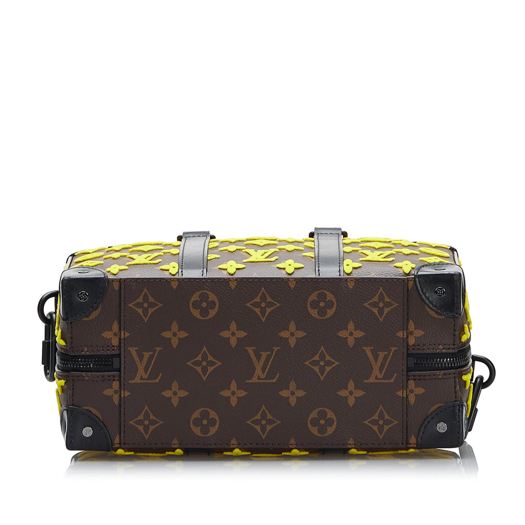 Louis Vuitton Monogram Tuffetage Speedy Trunk (SHG-FDS9bz)