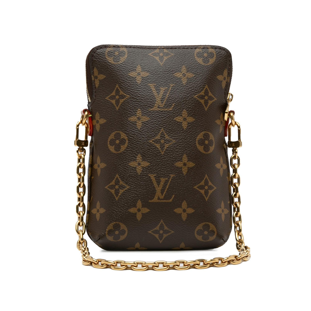 Louis Vuitton Monogram Utility Phone Sleeve (SHG-h61XTd)