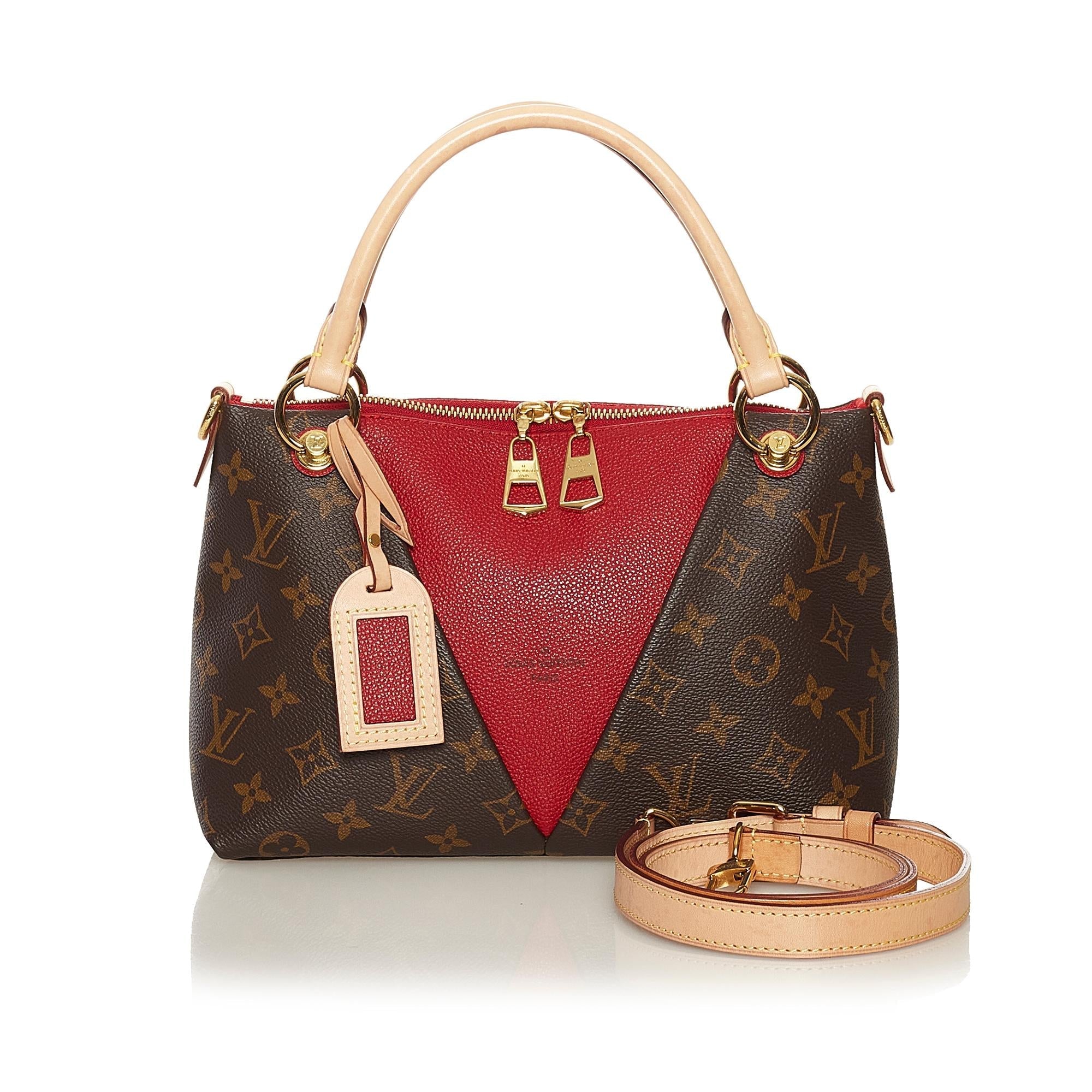 Louis Vuitton Monogram V Satchel (SHG-35831)