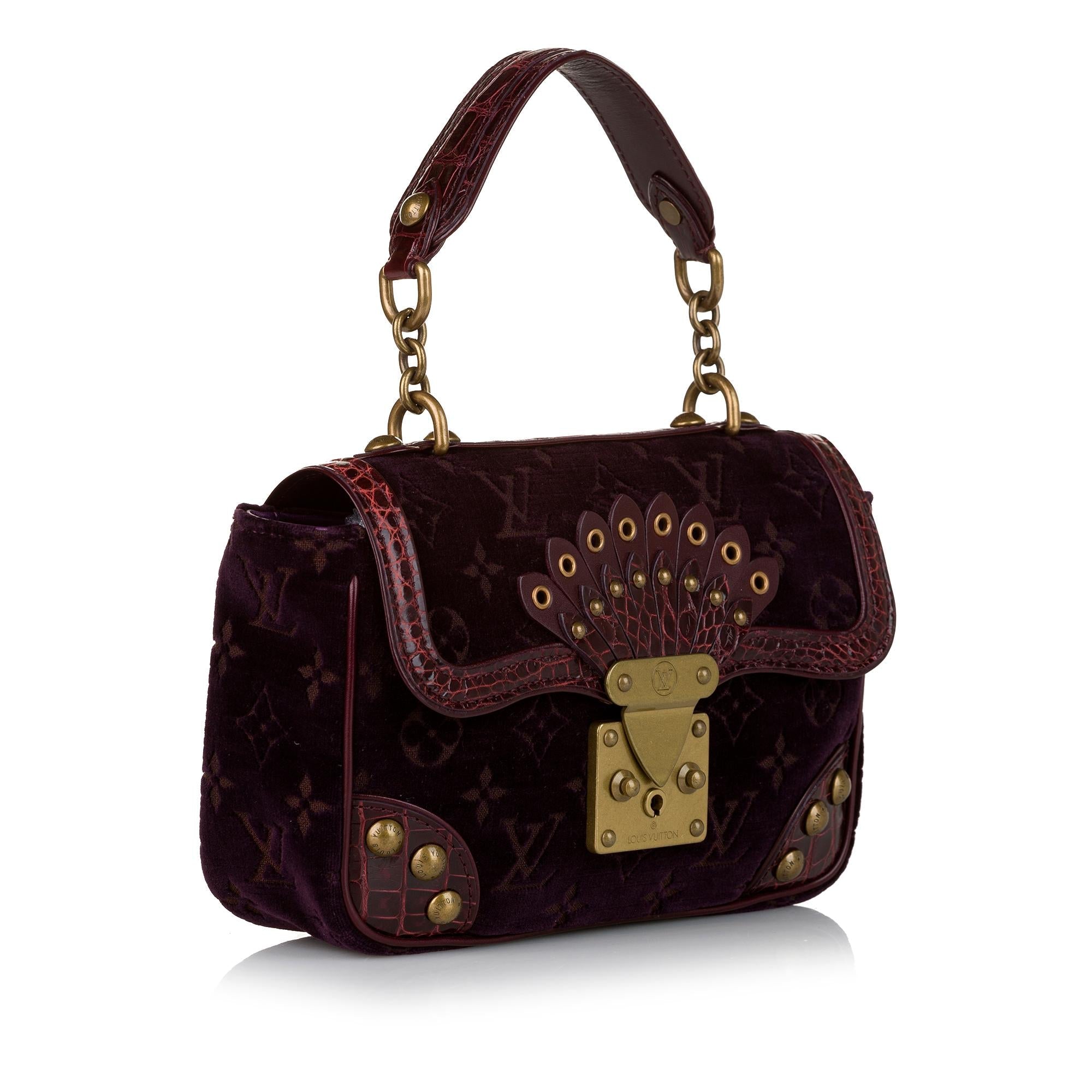 Louis Vuitton Monogram Velours Irvine (SHG-35468)