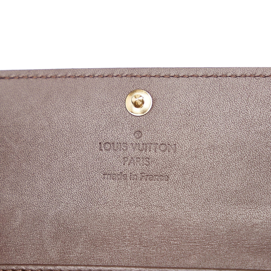 Louis Vuitton Monogram Vernis 4 Key Holder (SHG-37555)