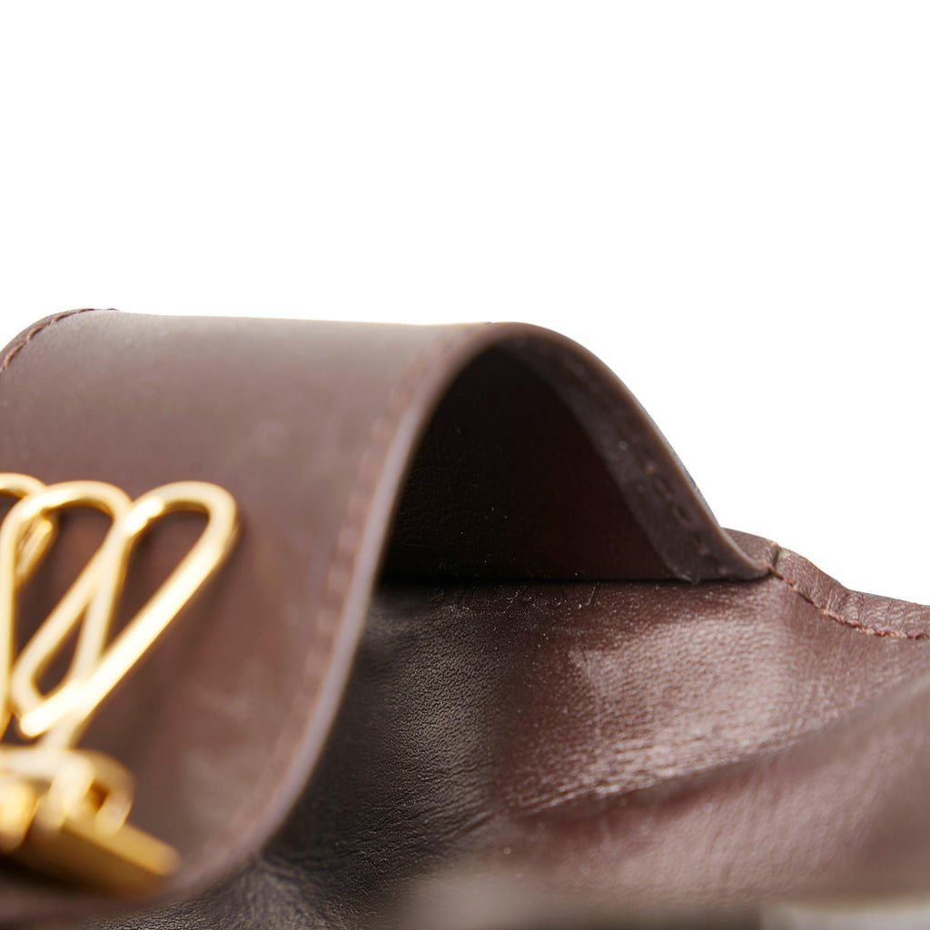 Louis Vuitton Monogram Vernis 4 Key Holder (SHG-37555)