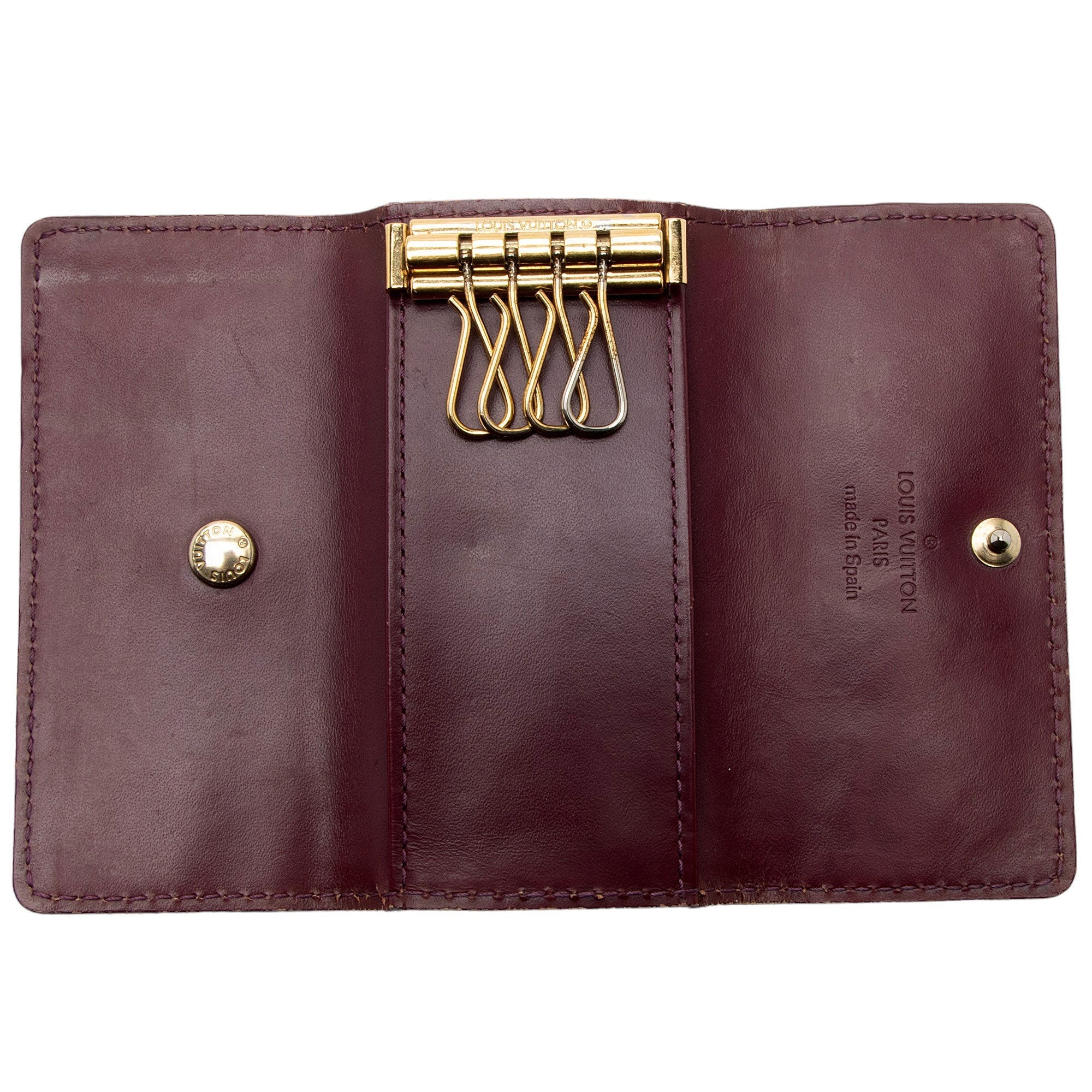 Louis Vuitton Monogram Vernis 4 Key Holder