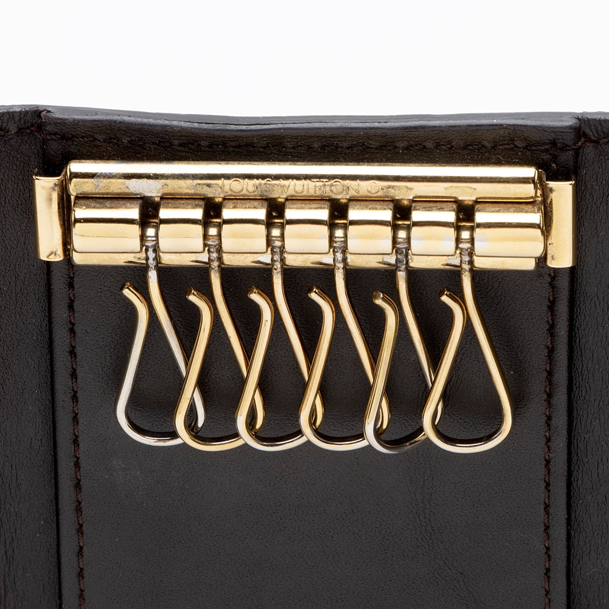 Louis Vuitton Monogram Vernis 6 Key Holder (SHF-BG19ex)