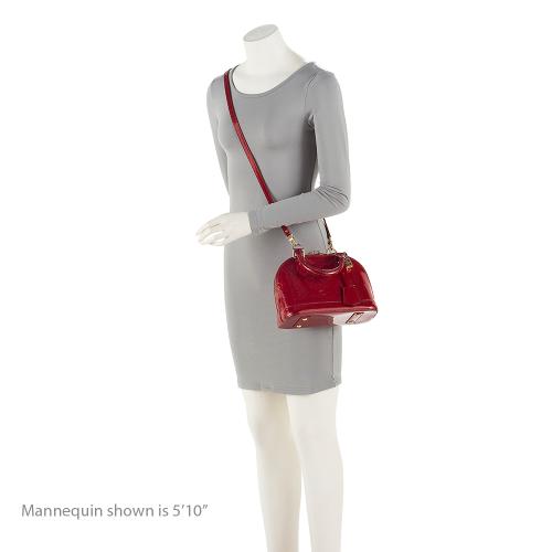 Louis Vuitton Monogram Vernis Alma BB Satchel (SHF-3tRcMZ)