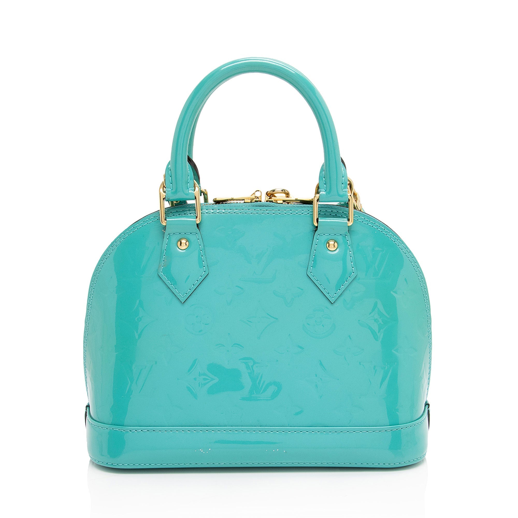 Louis Vuitton Monogram Vernis Alma BB Satchel (SHF-gUoqli)