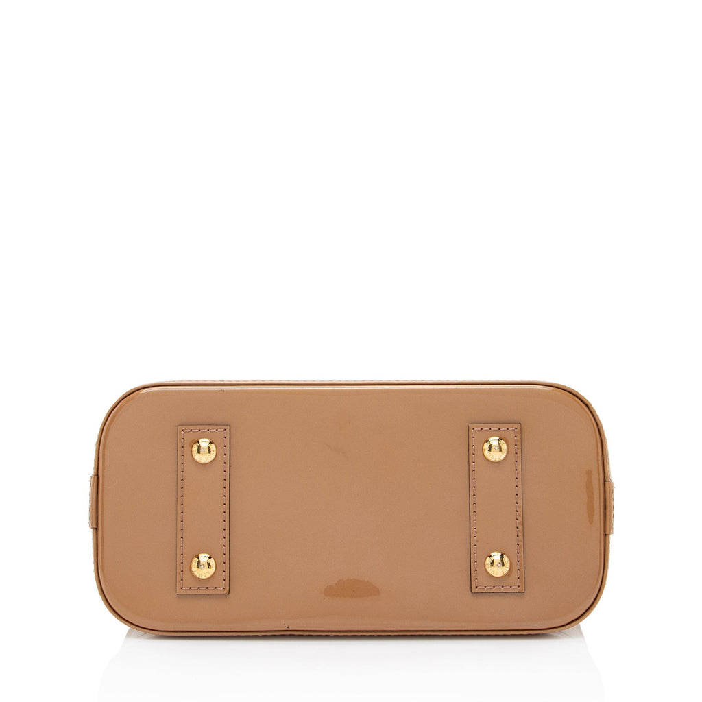 Louis Vuitton Monogram Vernis Alma BB Satchel (SHF-WrgZSd)