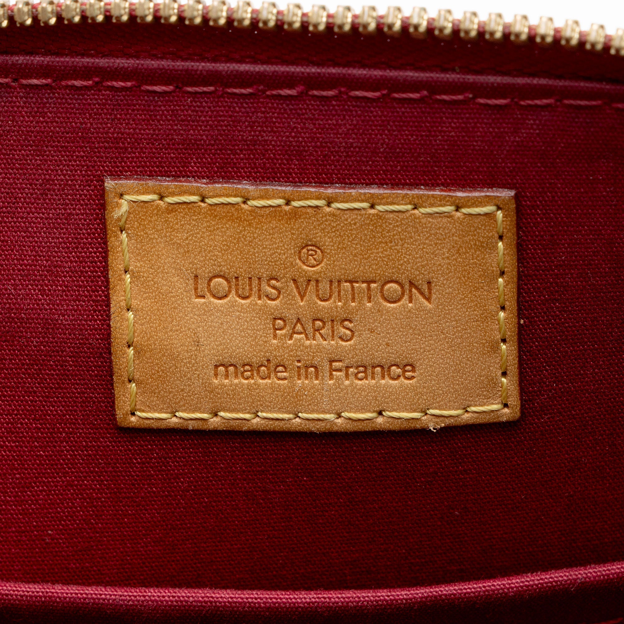 Louis Vuitton Monogram Vernis Alma BB Satchel (SHF-aFh6qo)