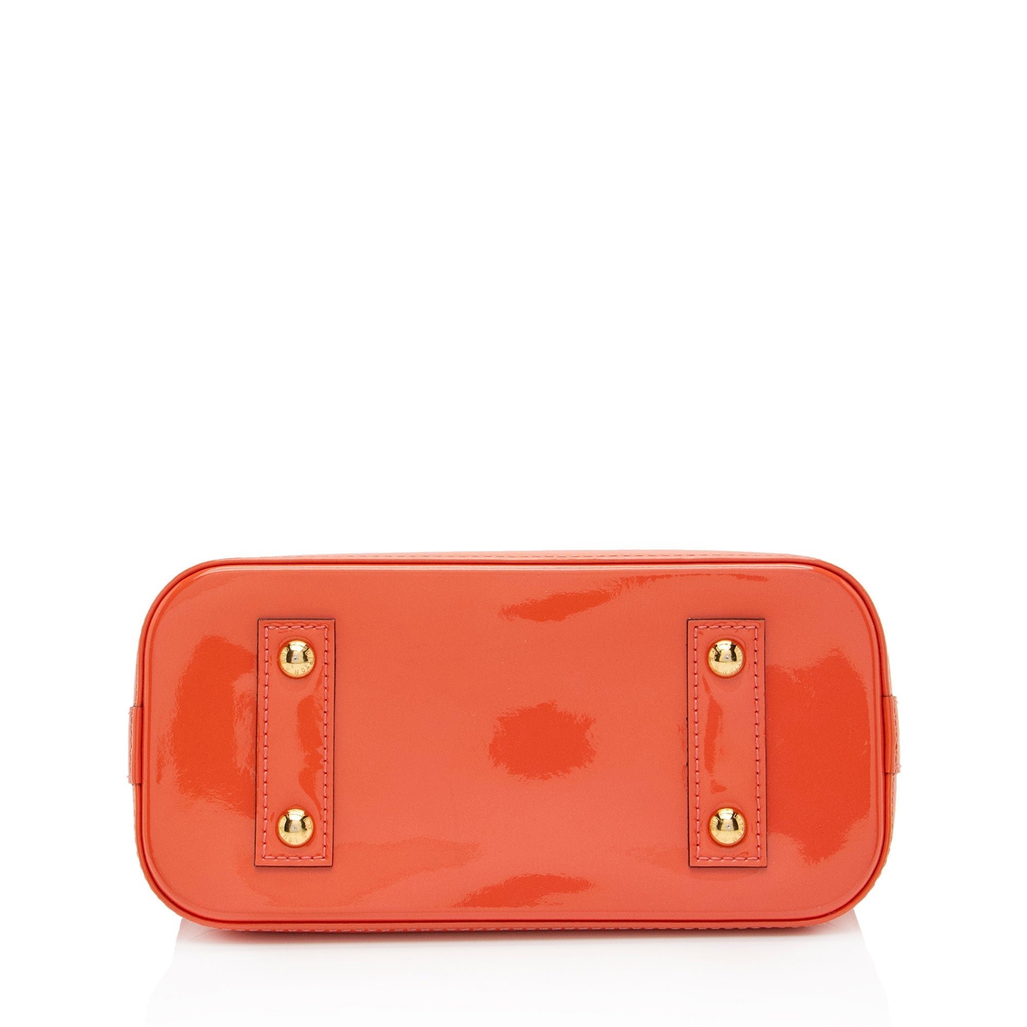 Louis Vuitton Monogram Vernis Alma BB Satchel