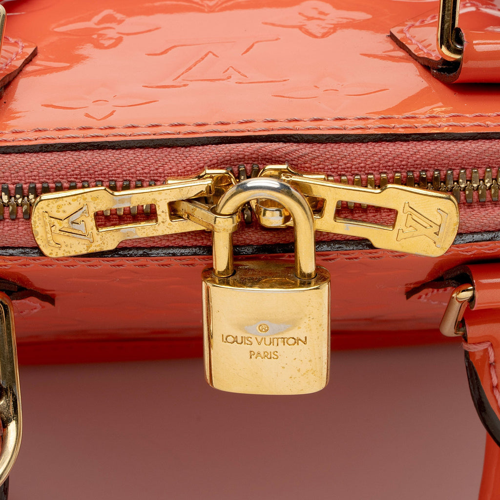 Louis Vuitton Monogram Vernis Alma BB Satchel
