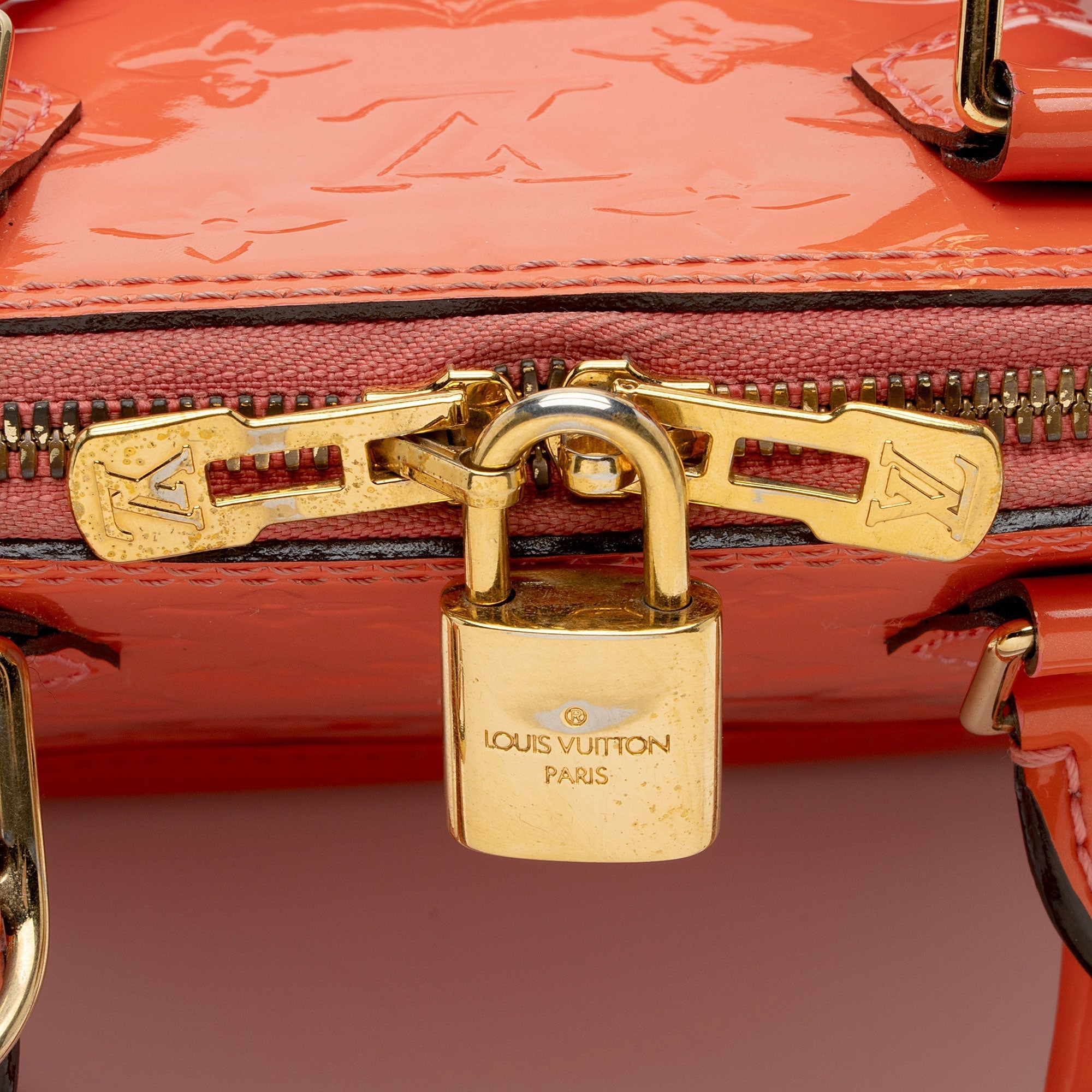 Louis Vuitton Monogram Vernis Alma BB Satchel