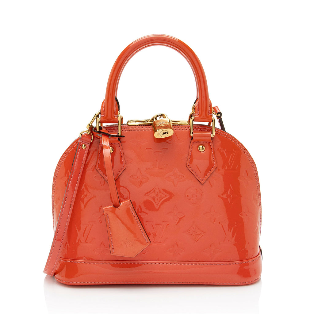Louis Vuitton Monogram Vernis Alma BB Satchel