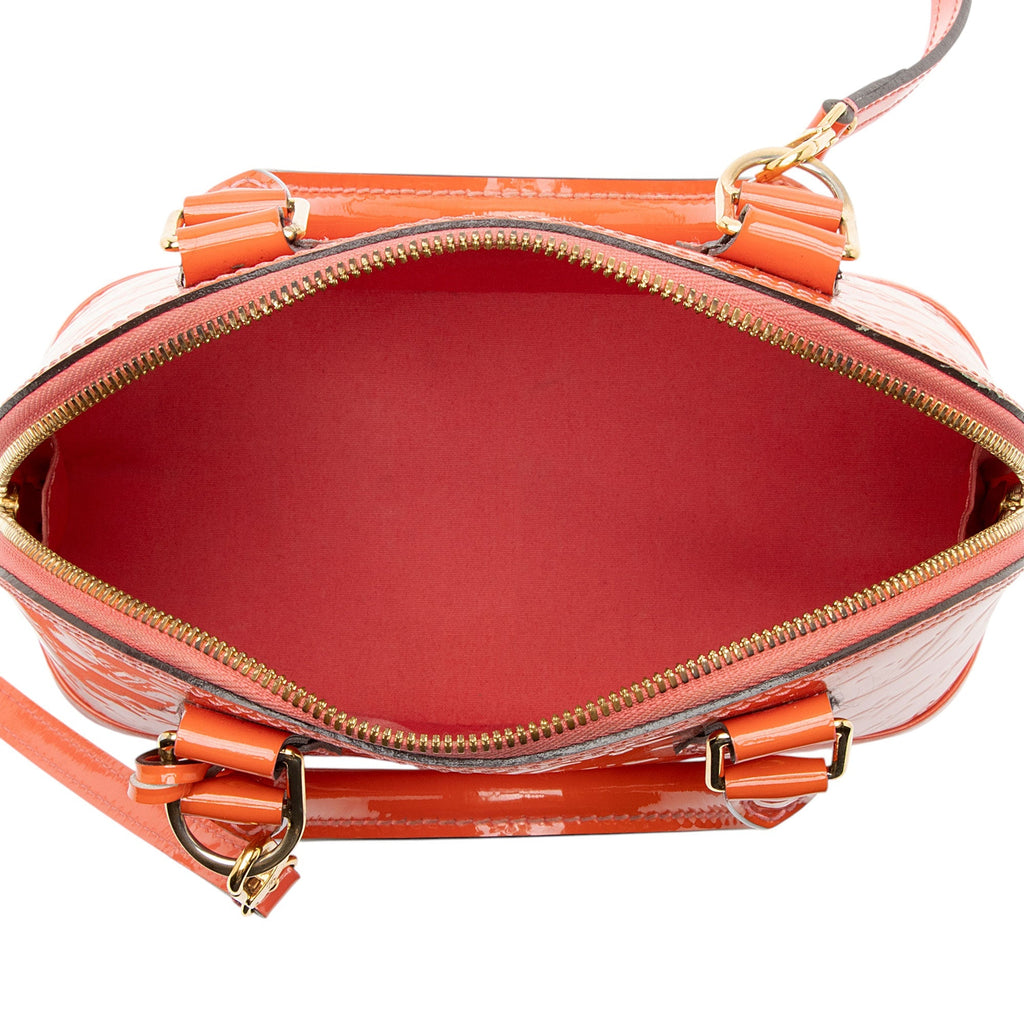Louis Vuitton Monogram Vernis Alma BB Satchel