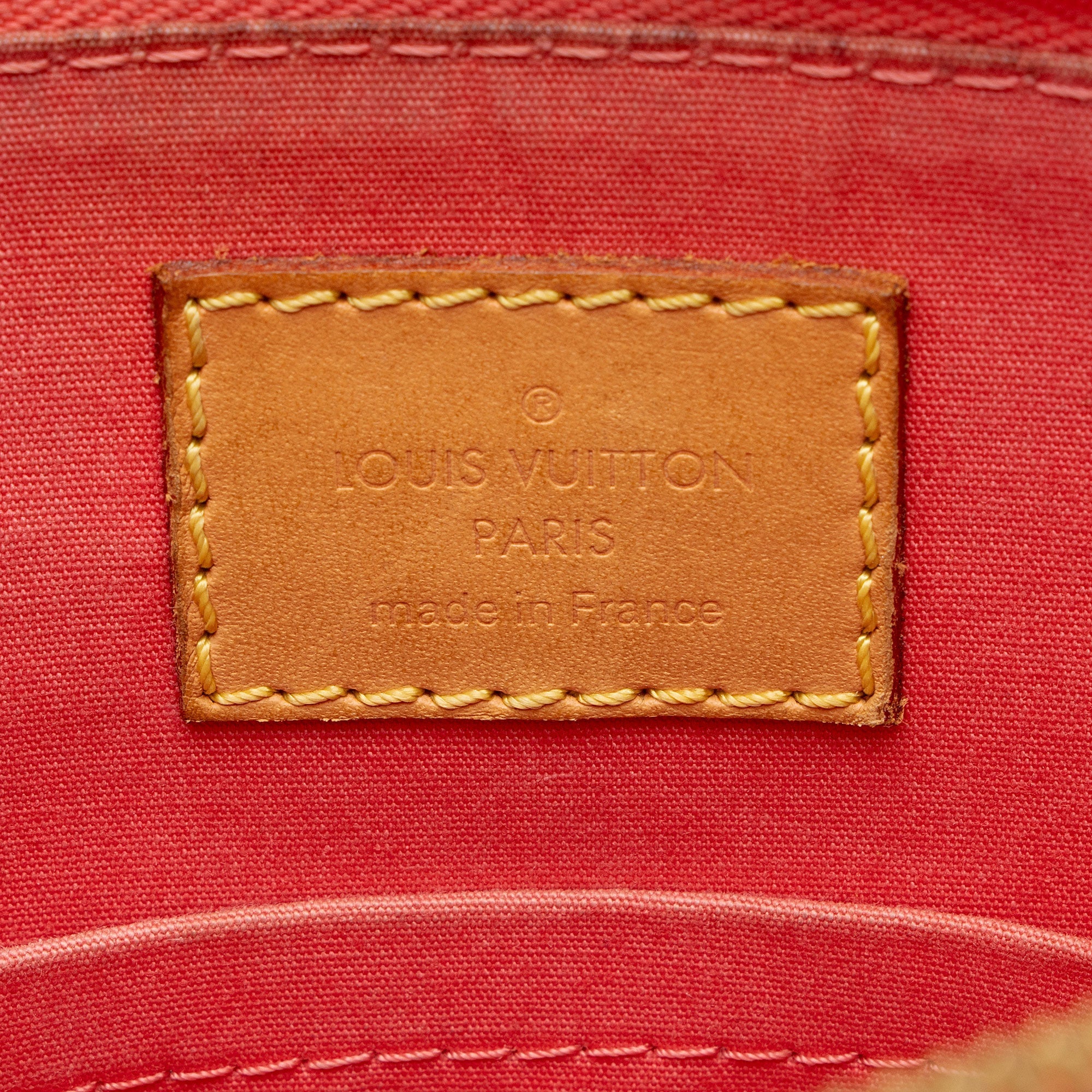 Louis Vuitton Monogram Vernis Alma BB Satchel
