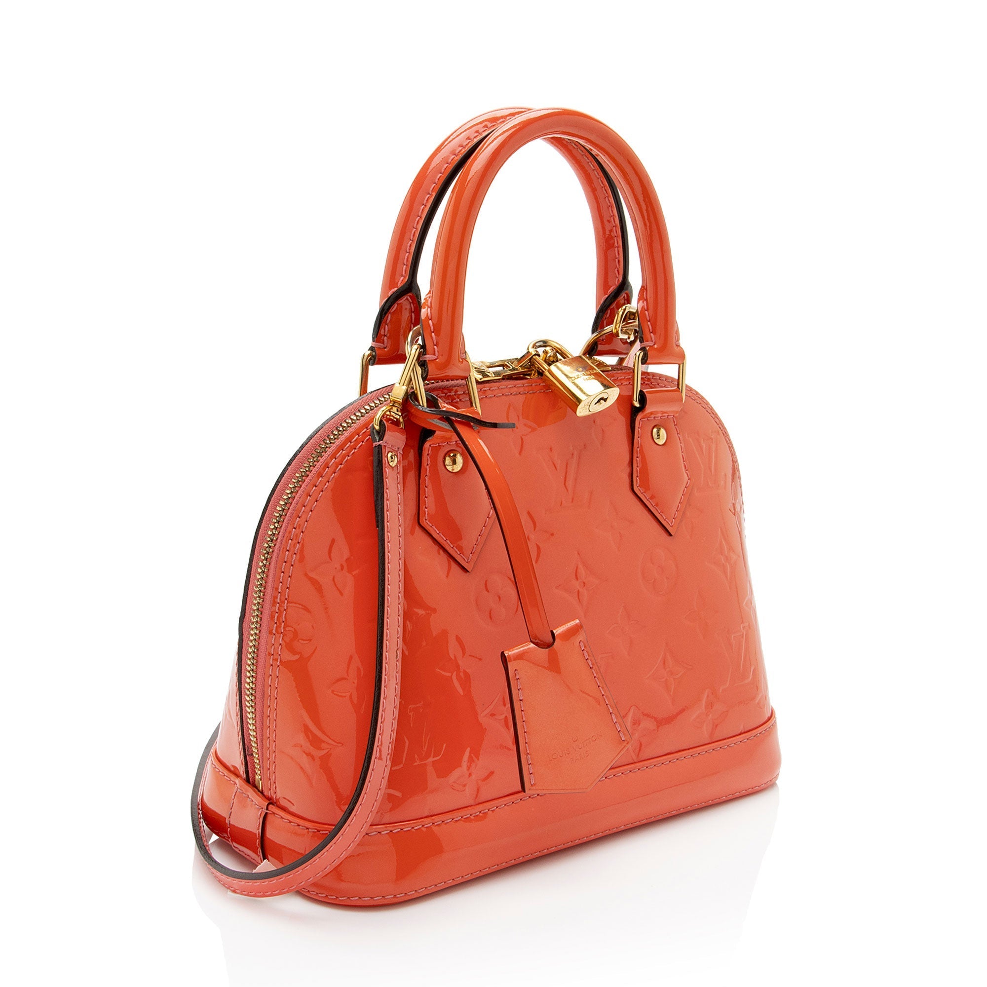 Louis Vuitton Monogram Vernis Alma BB Satchel