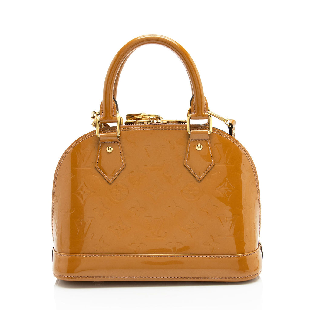 Louis Vuitton Monogram Vernis Alma BB Satchel