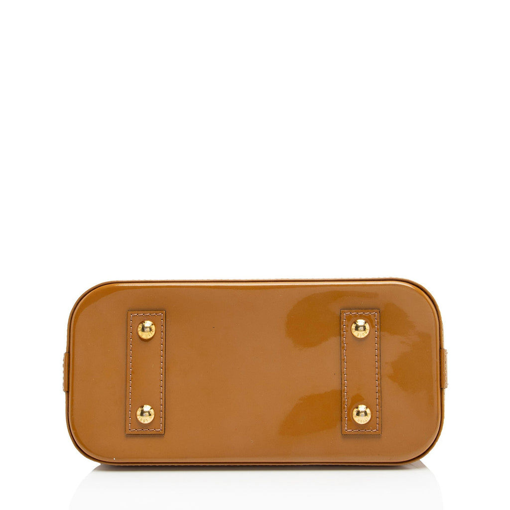 Louis Vuitton Monogram Vernis Alma BB Satchel