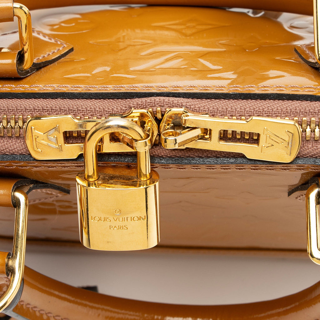 Louis Vuitton Monogram Vernis Alma BB Satchel