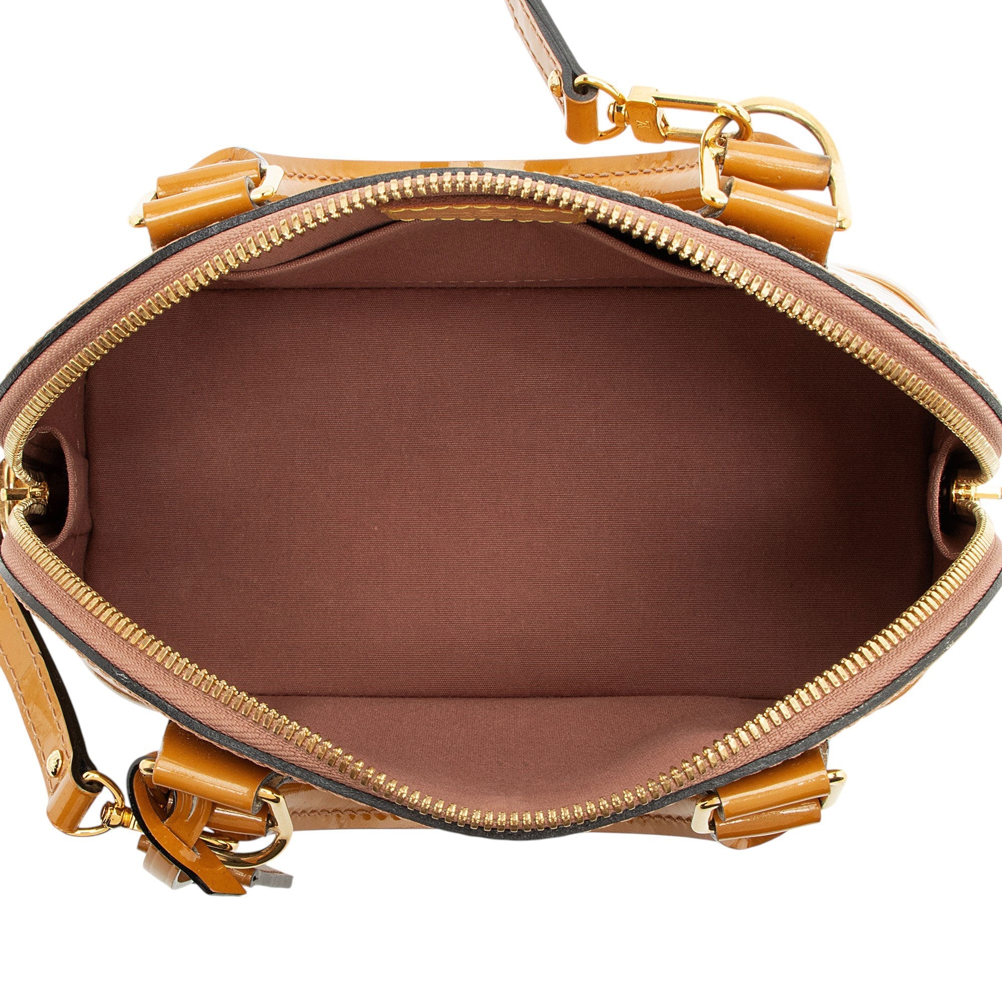 Louis Vuitton Monogram Vernis Alma BB Satchel