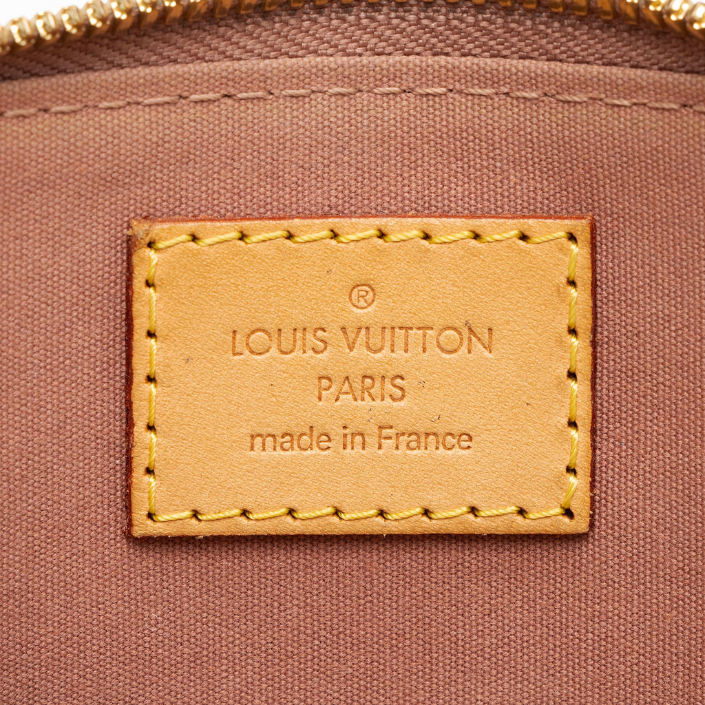 Louis Vuitton Monogram Vernis Alma BB Satchel