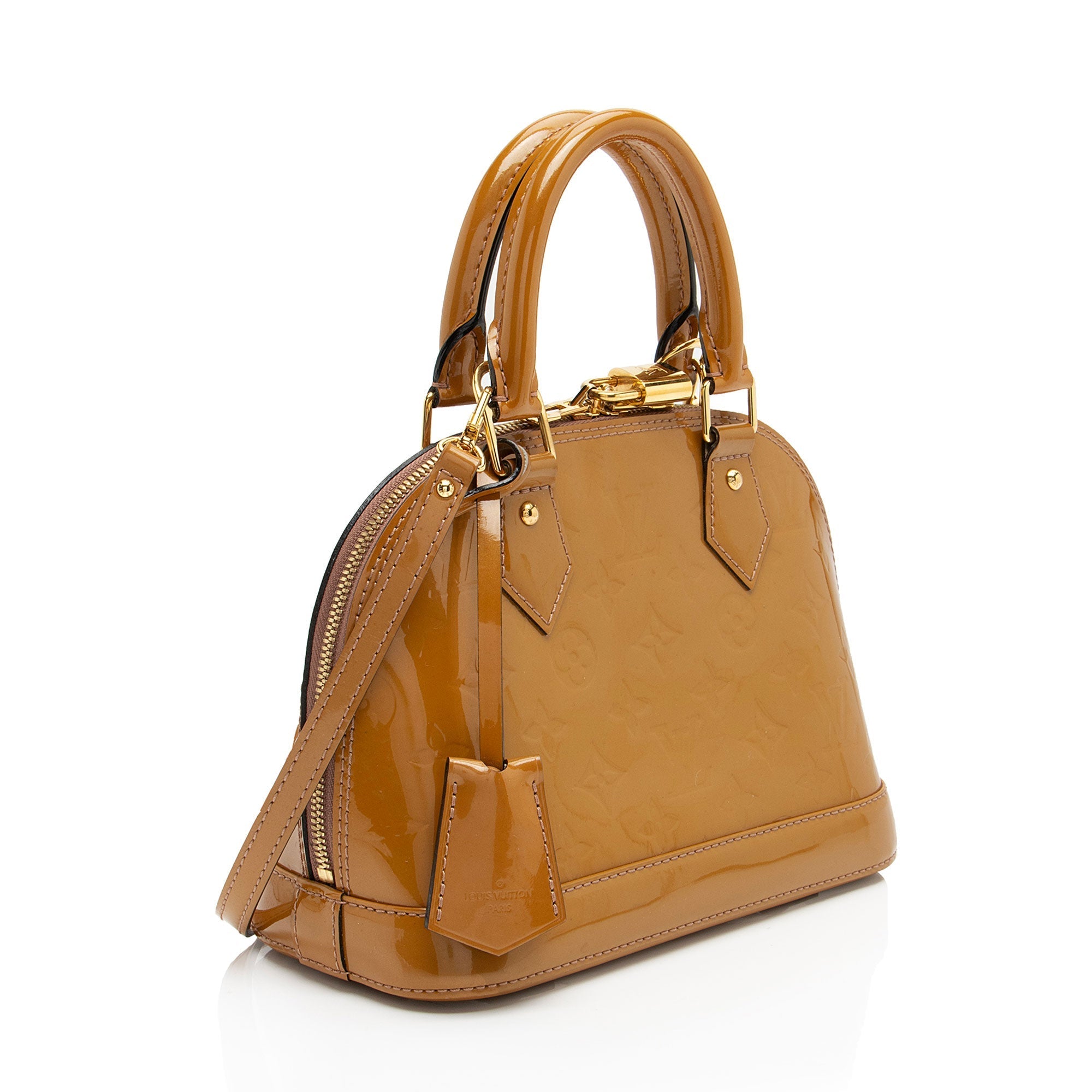 Louis Vuitton Monogram Vernis Alma BB Satchel