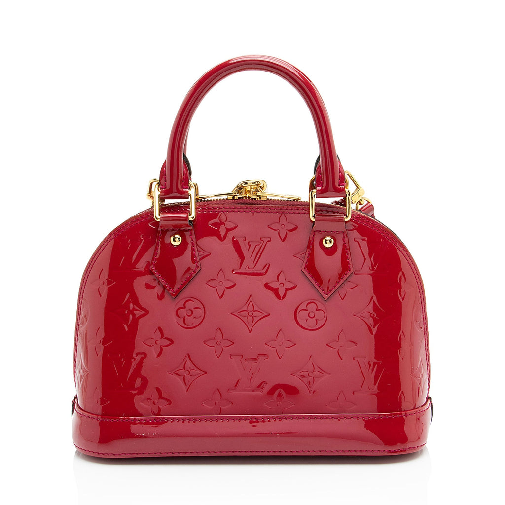 Louis Vuitton Monogram Vernis Alma BB Satchel