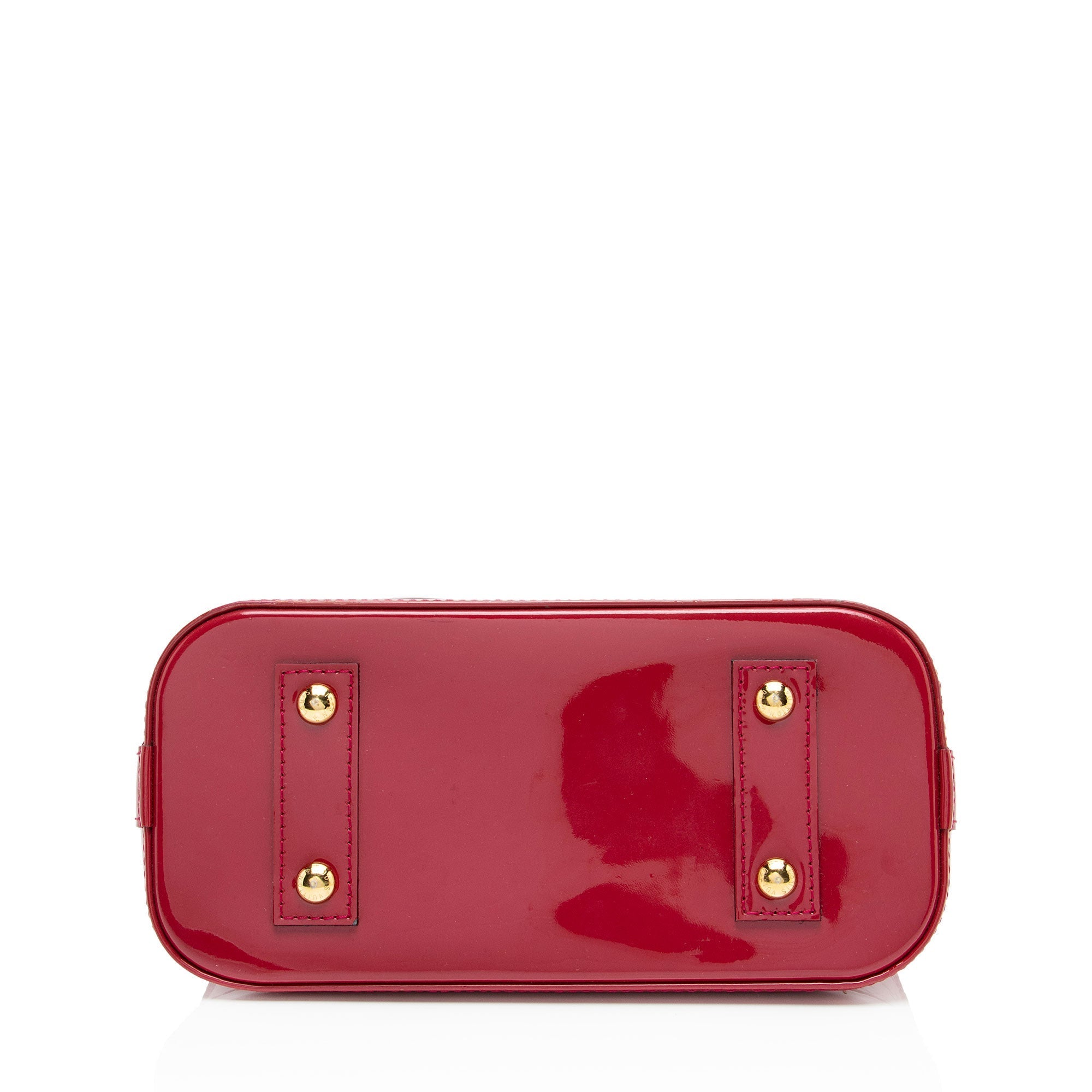 Louis Vuitton Monogram Vernis Alma BB Satchel