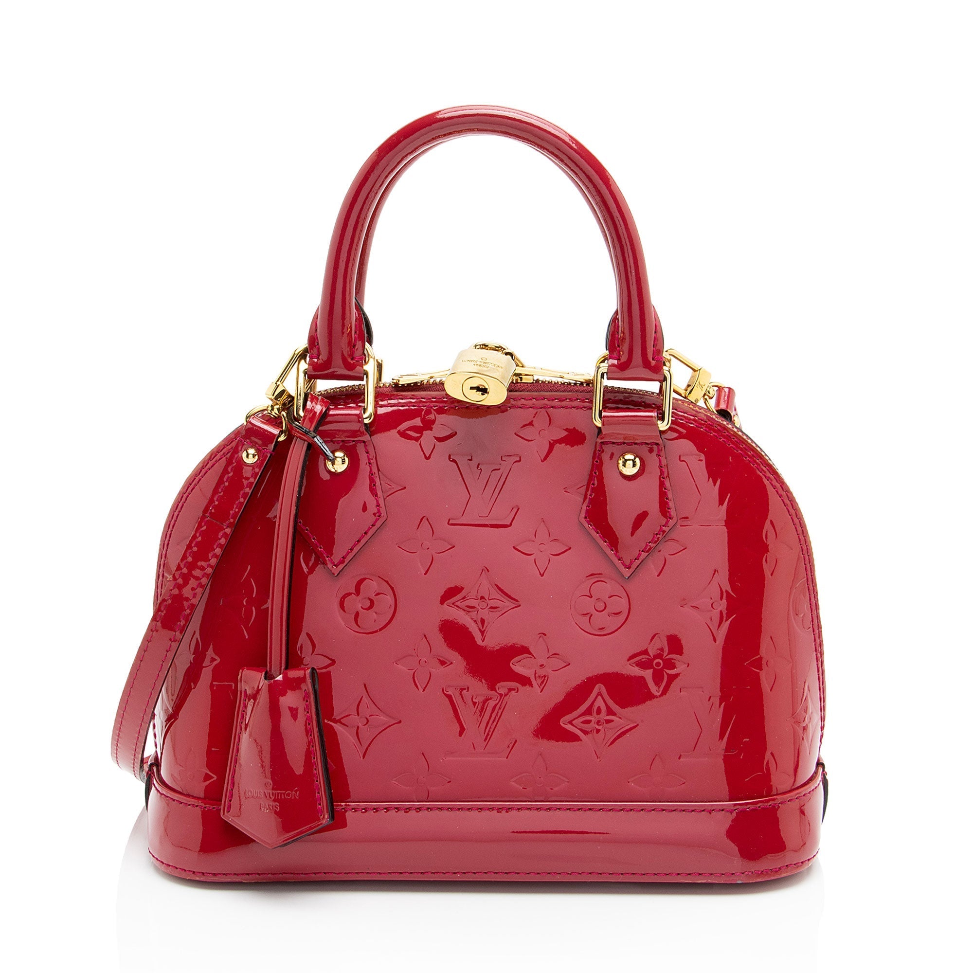 Louis Vuitton Monogram Vernis Alma BB Satchel