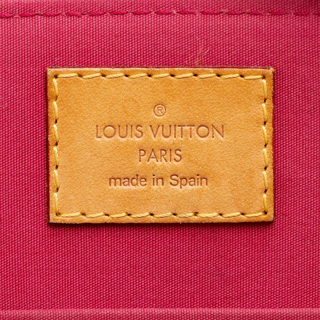 Louis Vuitton Monogram Vernis Alma BB Satchel