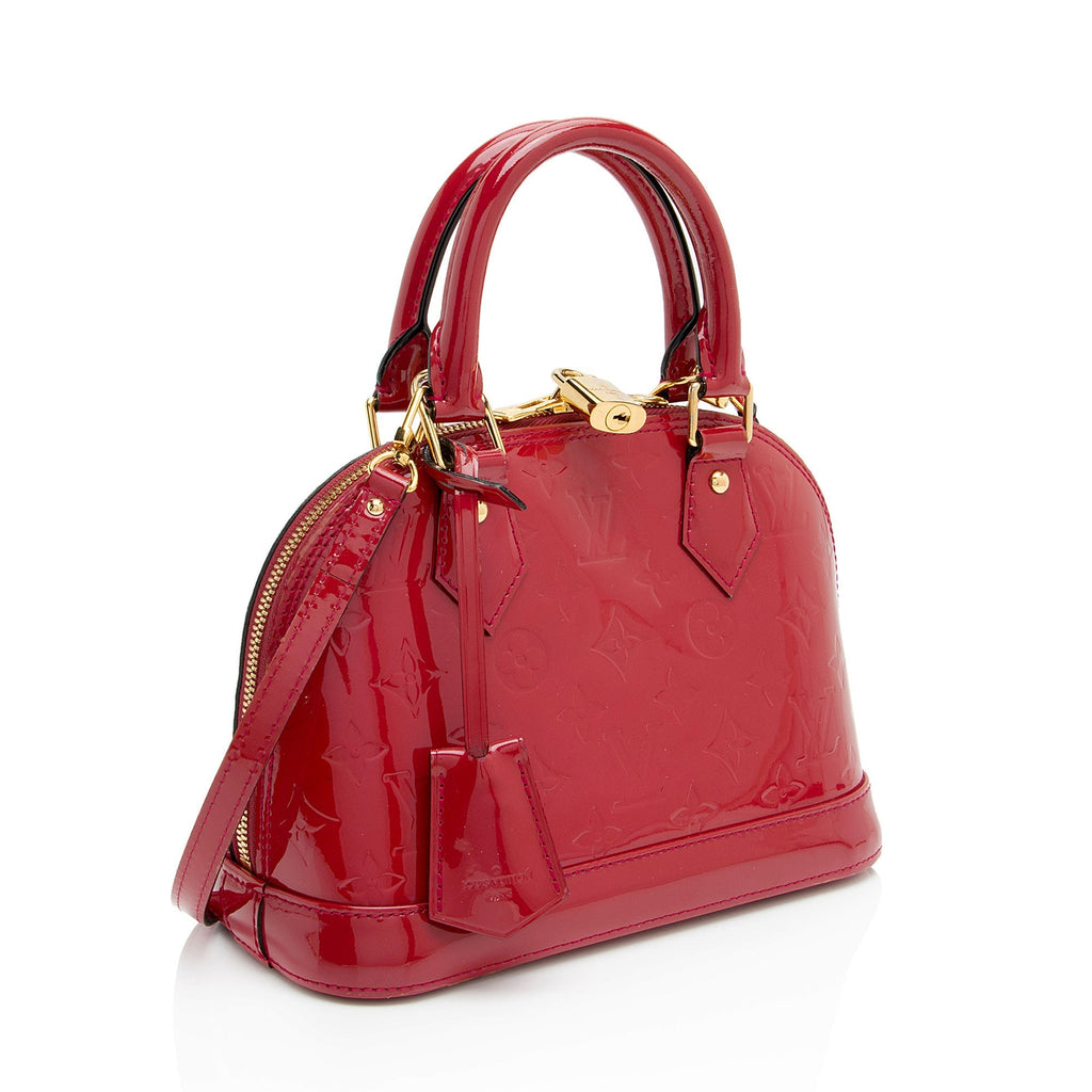 Louis Vuitton Monogram Vernis Alma BB Satchel