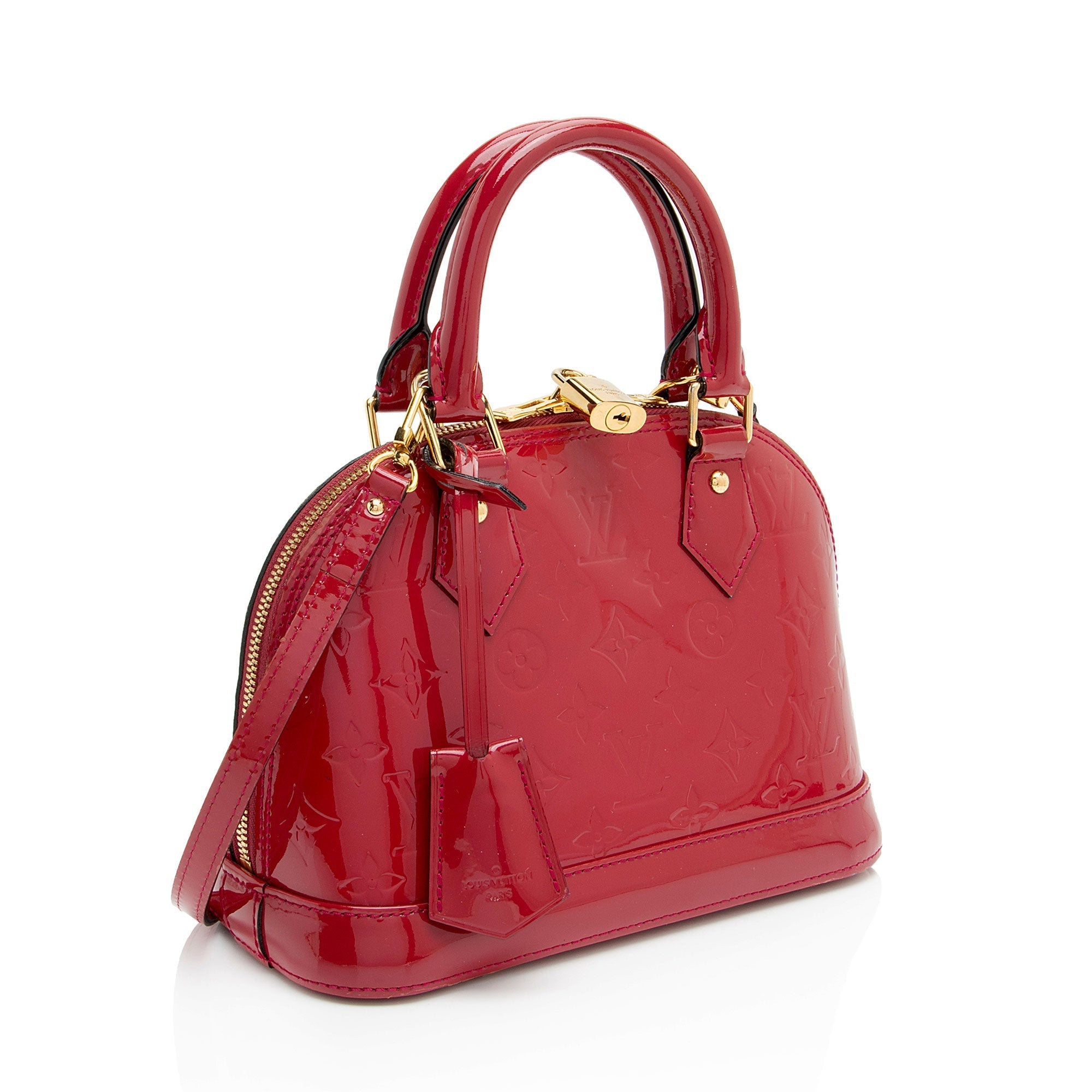 Louis Vuitton Monogram Vernis Alma BB Satchel