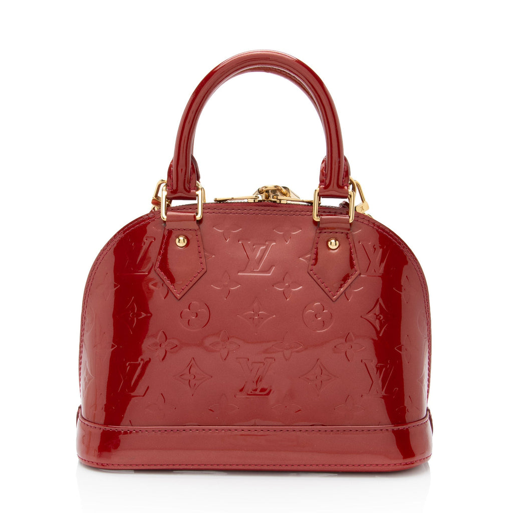 Louis Vuitton Monogram Vernis Alma BB Satchel