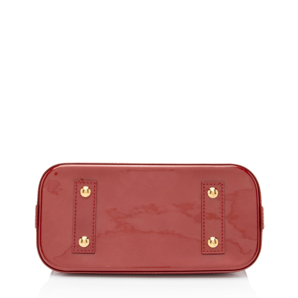Louis Vuitton Monogram Vernis Alma BB Satchel