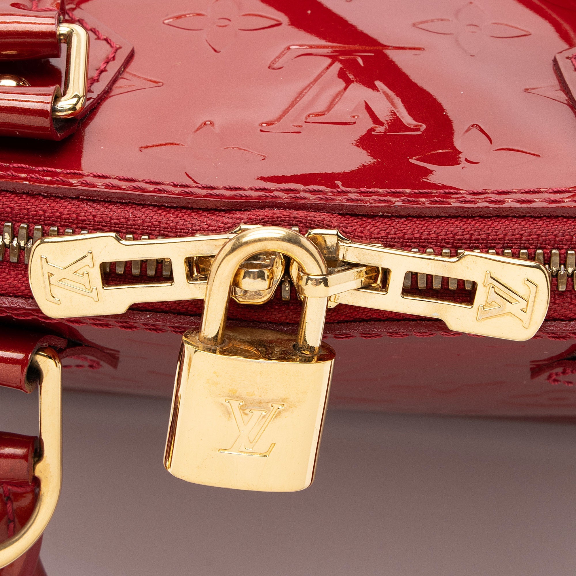 Louis Vuitton Monogram Vernis Alma BB Satchel