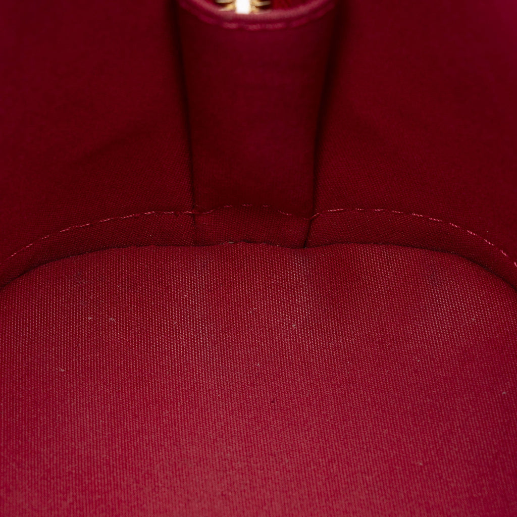 Louis Vuitton Monogram Vernis Alma BB Satchel