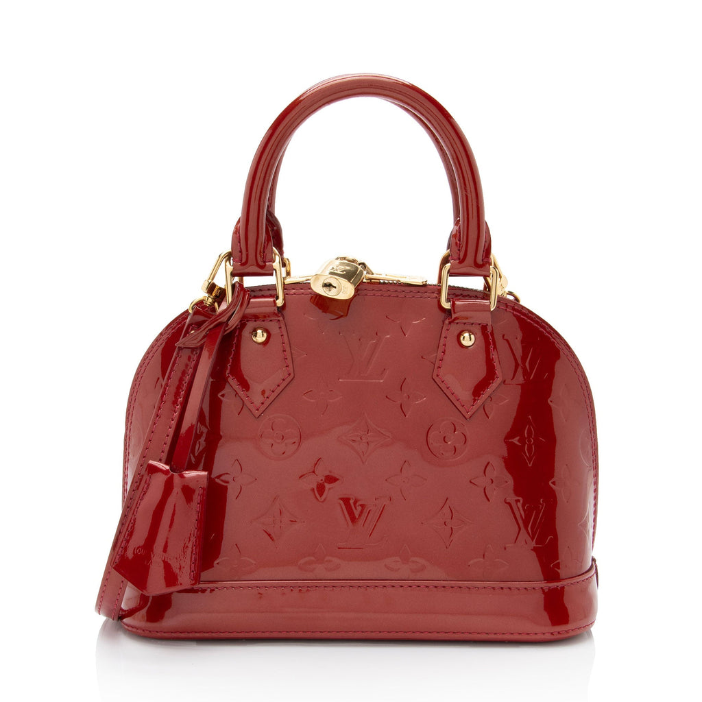 Louis Vuitton Monogram Vernis Alma BB Satchel