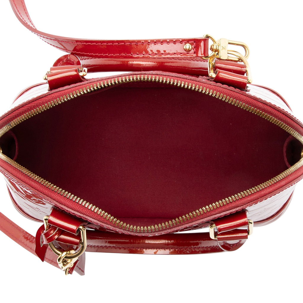 Louis Vuitton Monogram Vernis Alma BB Satchel