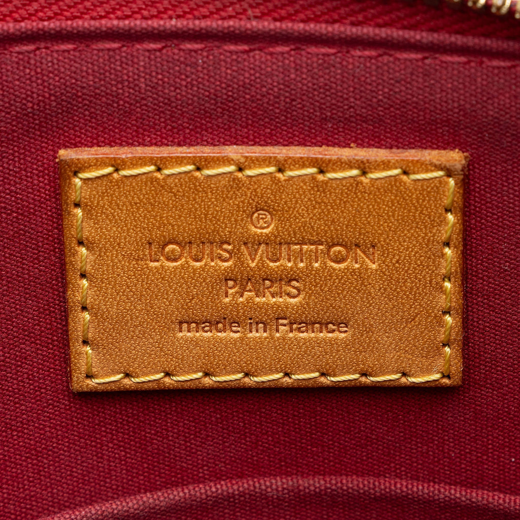 Louis Vuitton Monogram Vernis Alma BB Satchel