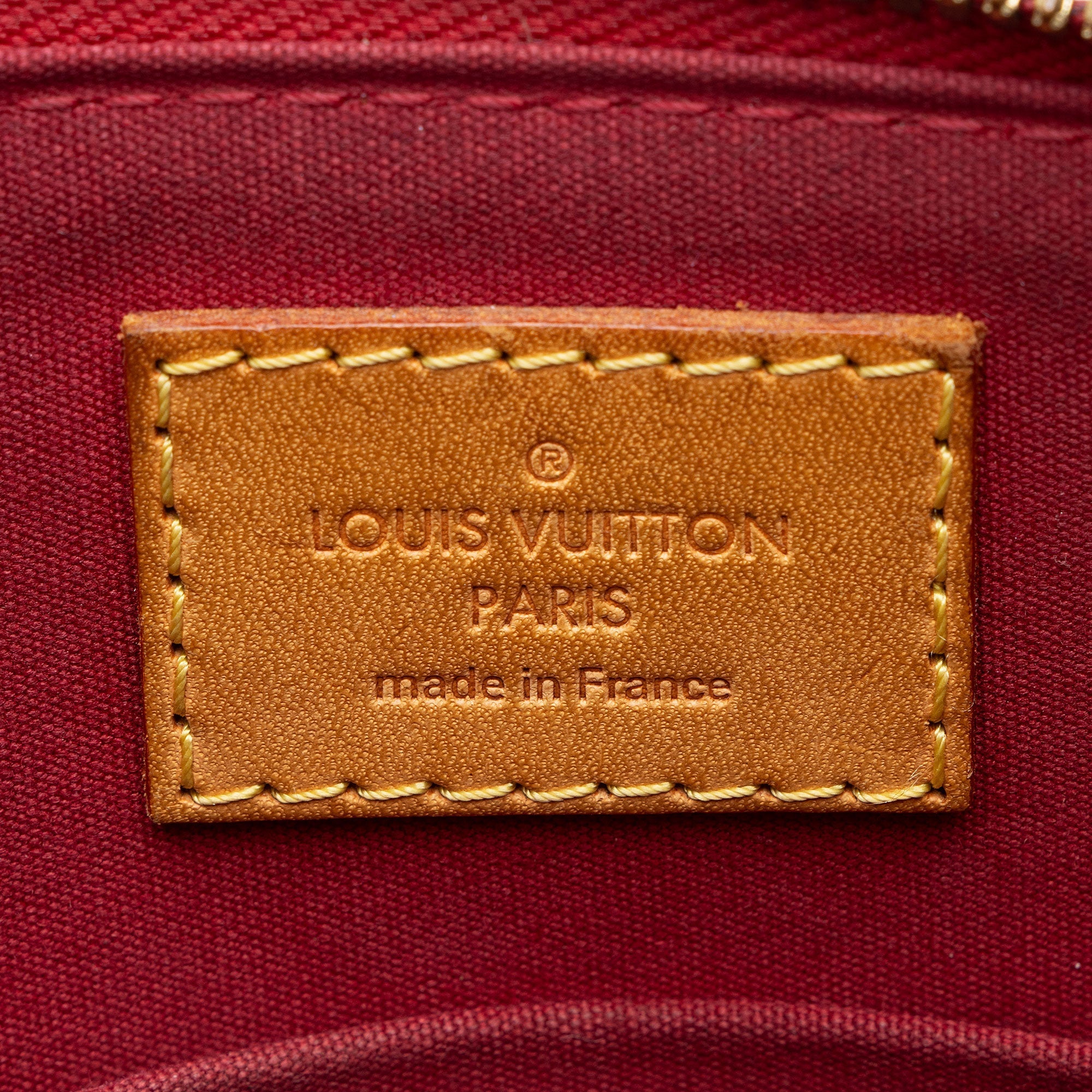 Louis Vuitton Monogram Vernis Alma BB Satchel