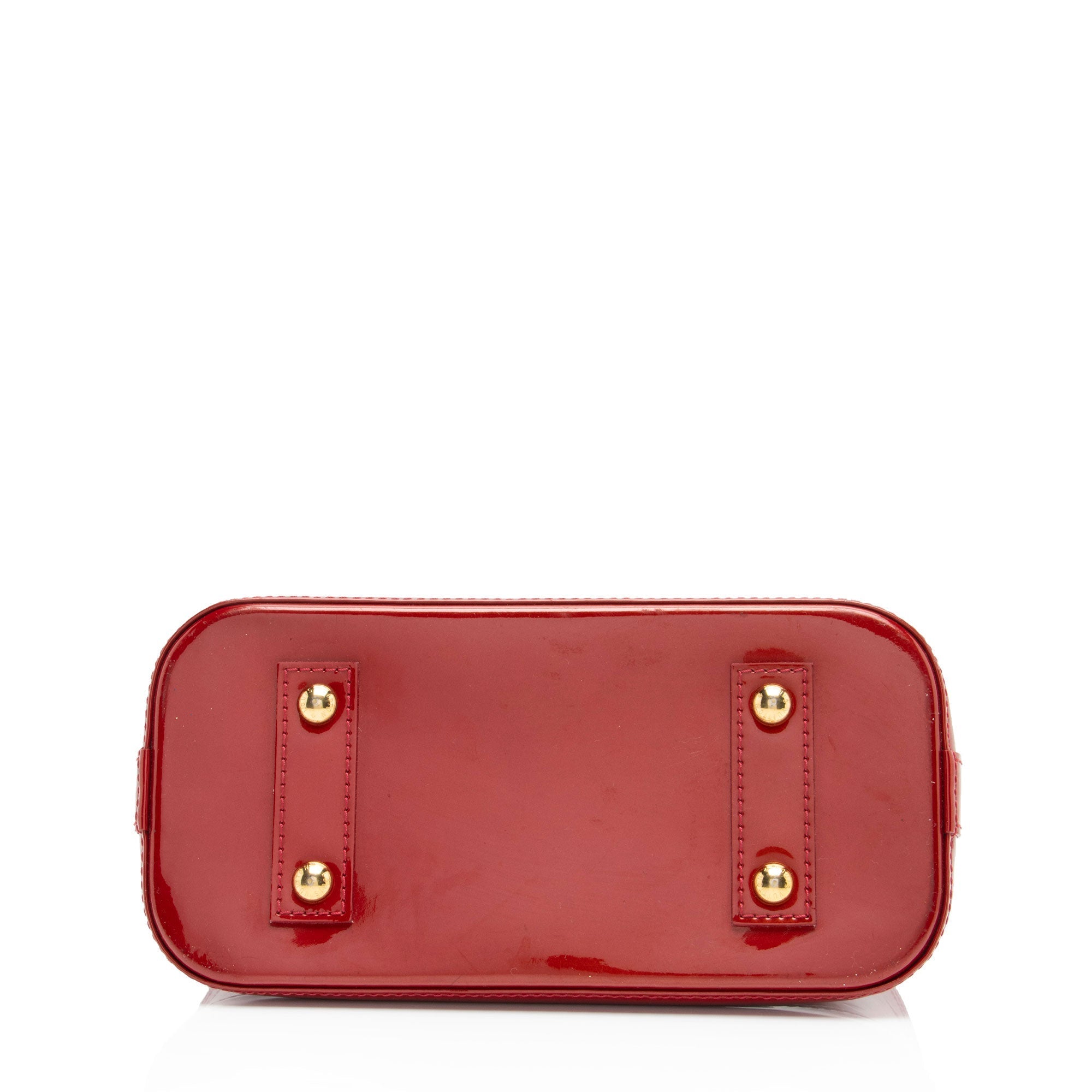 Louis Vuitton Monogram Vernis Alma BB Satchel