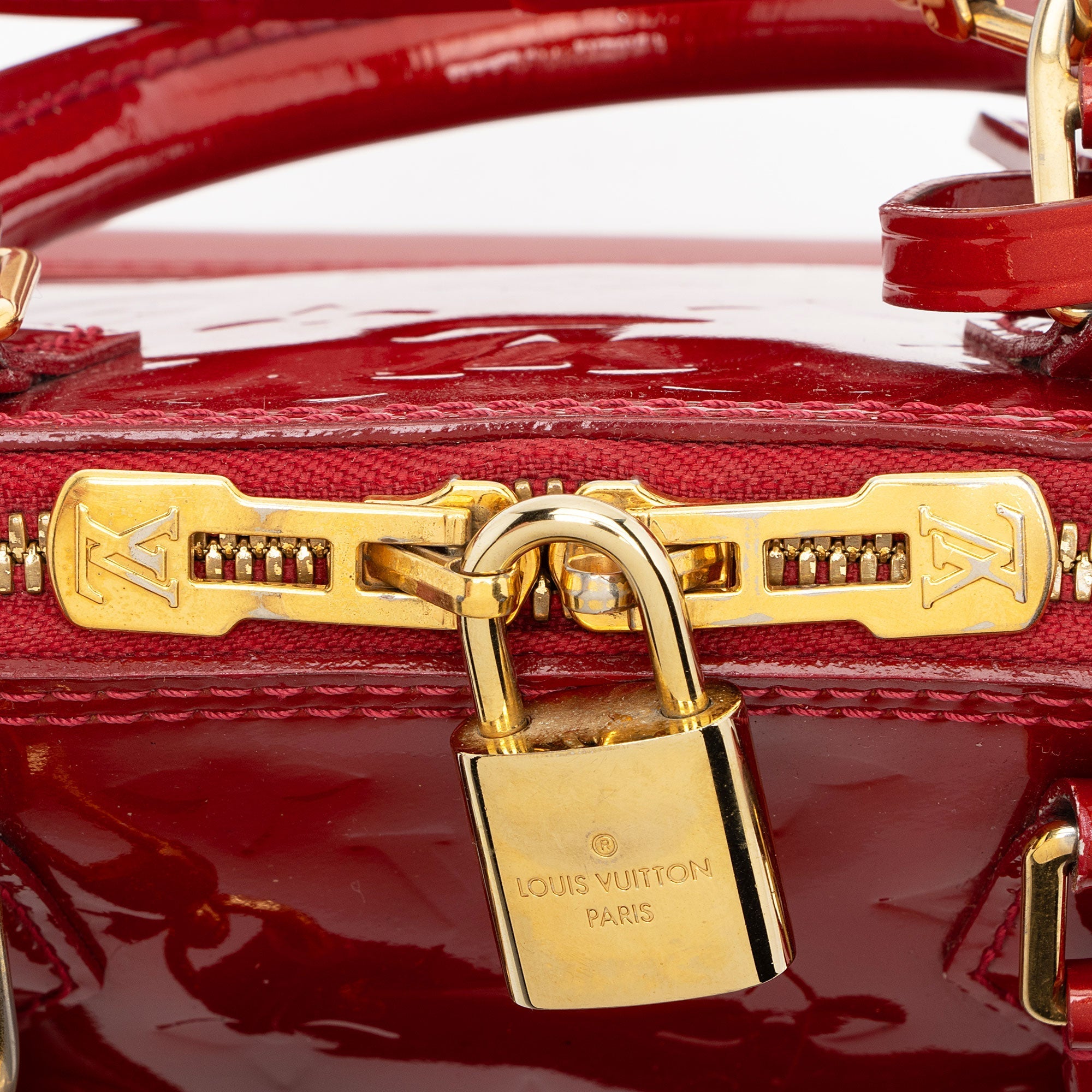 Louis Vuitton Monogram Vernis Alma BB Satchel