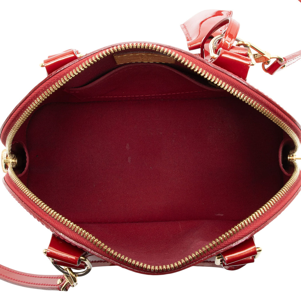Louis Vuitton Monogram Vernis Alma BB Satchel