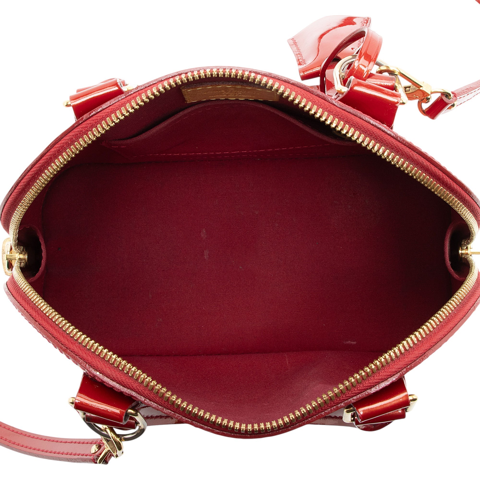 Louis Vuitton Monogram Vernis Alma BB Satchel
