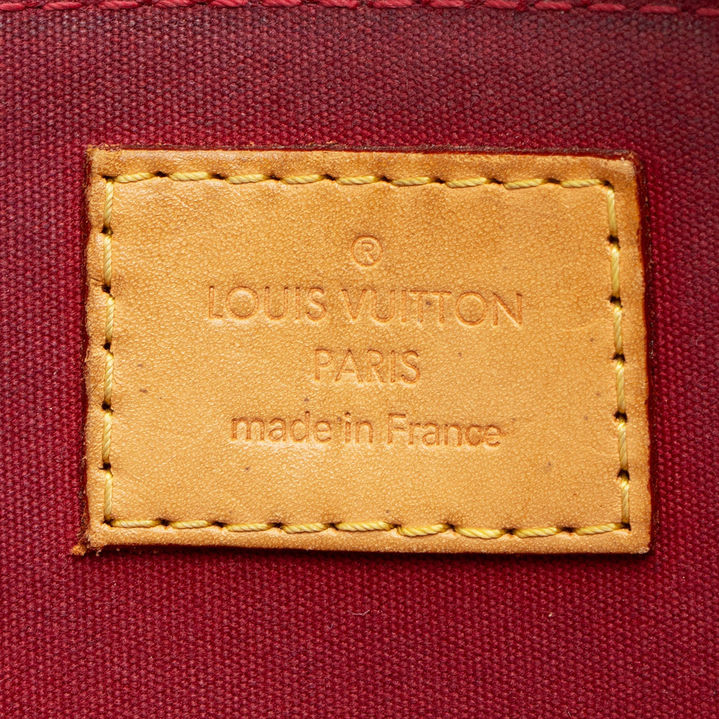 Louis Vuitton Monogram Vernis Alma BB Satchel