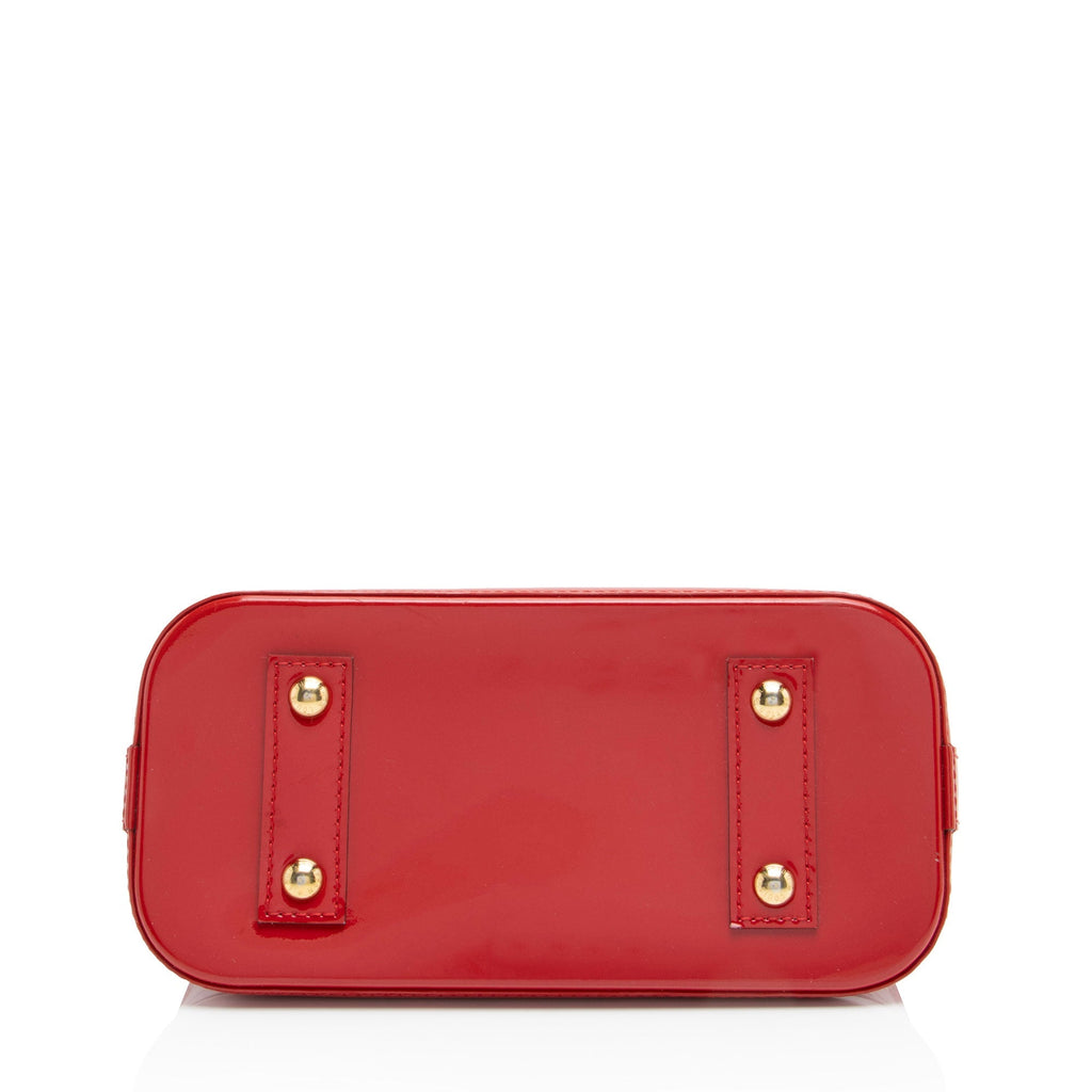 Louis Vuitton Monogram Vernis Alma BB Satchel
