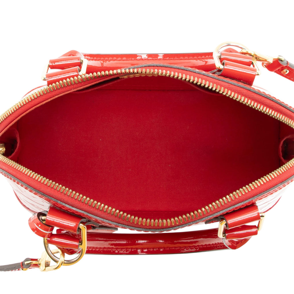 Louis Vuitton Monogram Vernis Alma BB Satchel