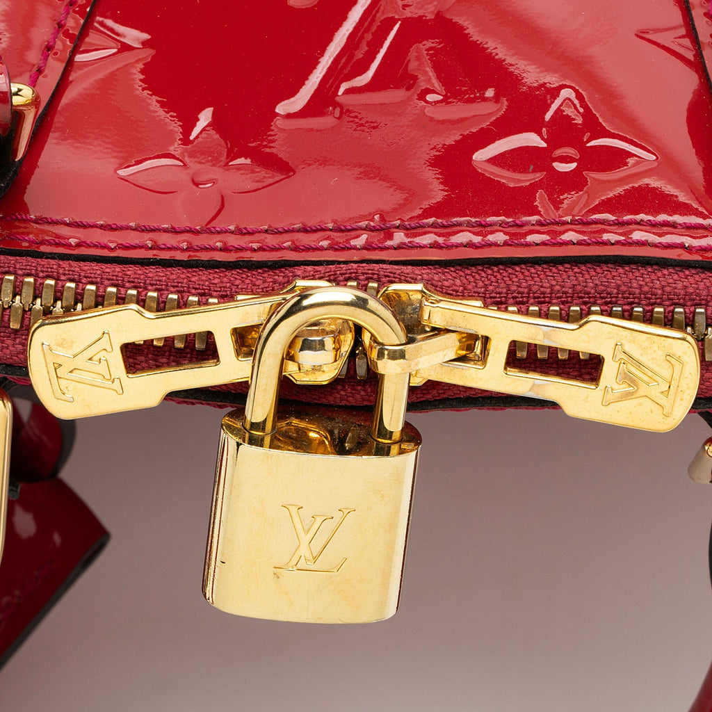 Louis Vuitton Monogram Vernis Alma BB Satchel