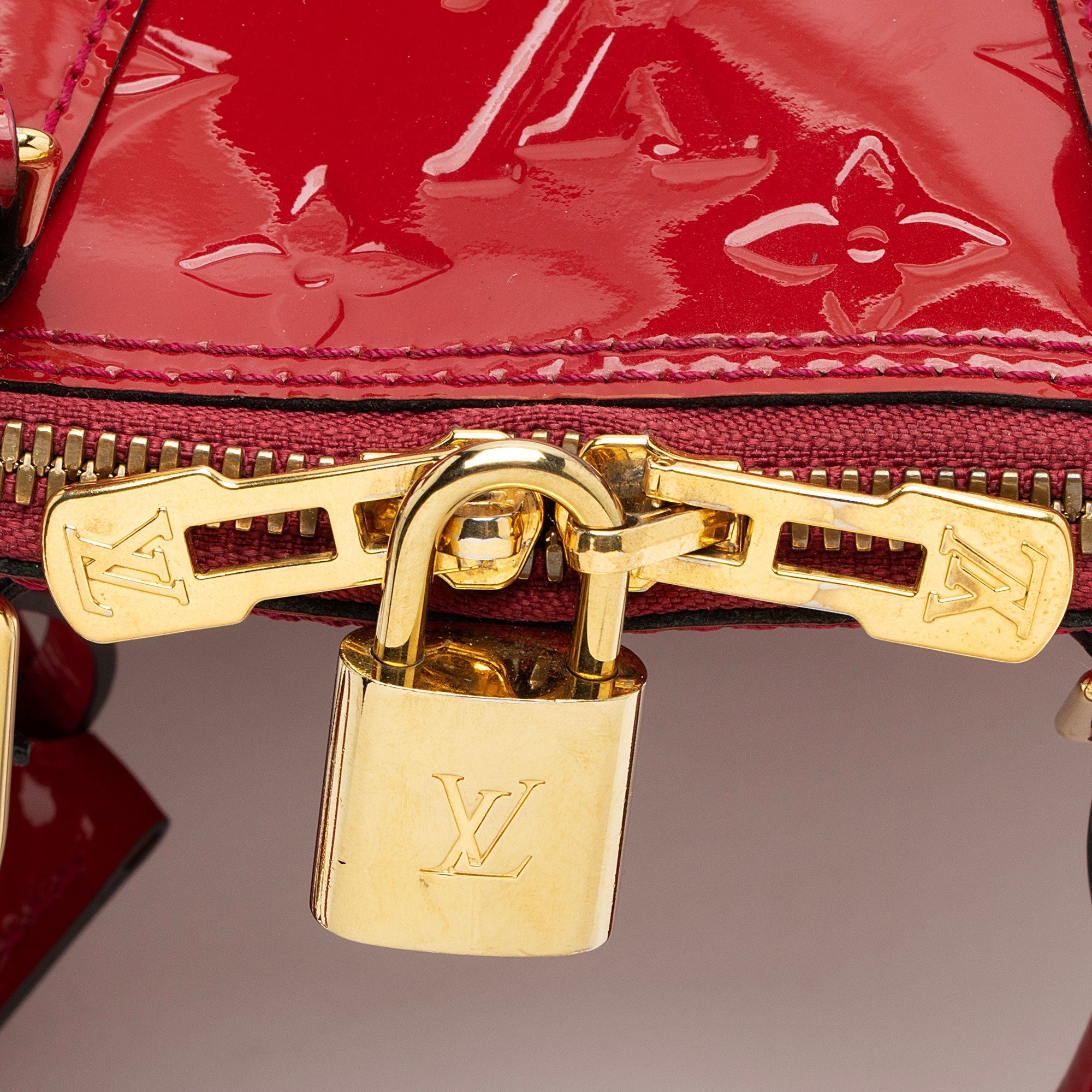 Louis Vuitton Monogram Vernis Alma BB Satchel